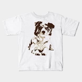 Border Collie Kids T-Shirt